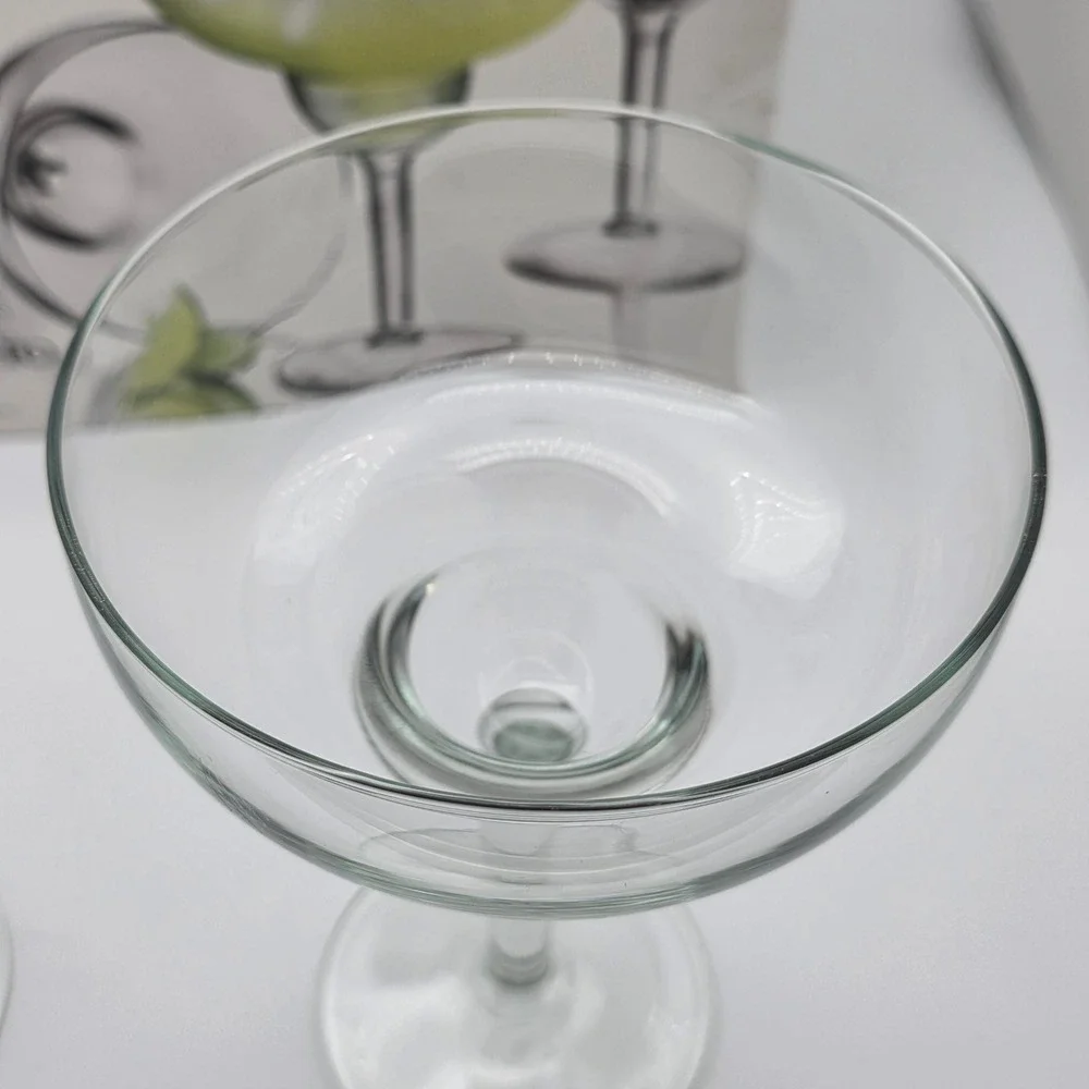Libbey Mucho Margarita Glass Set 4pc 14.5oz Clear Glass Stemmed Barware Cocktail